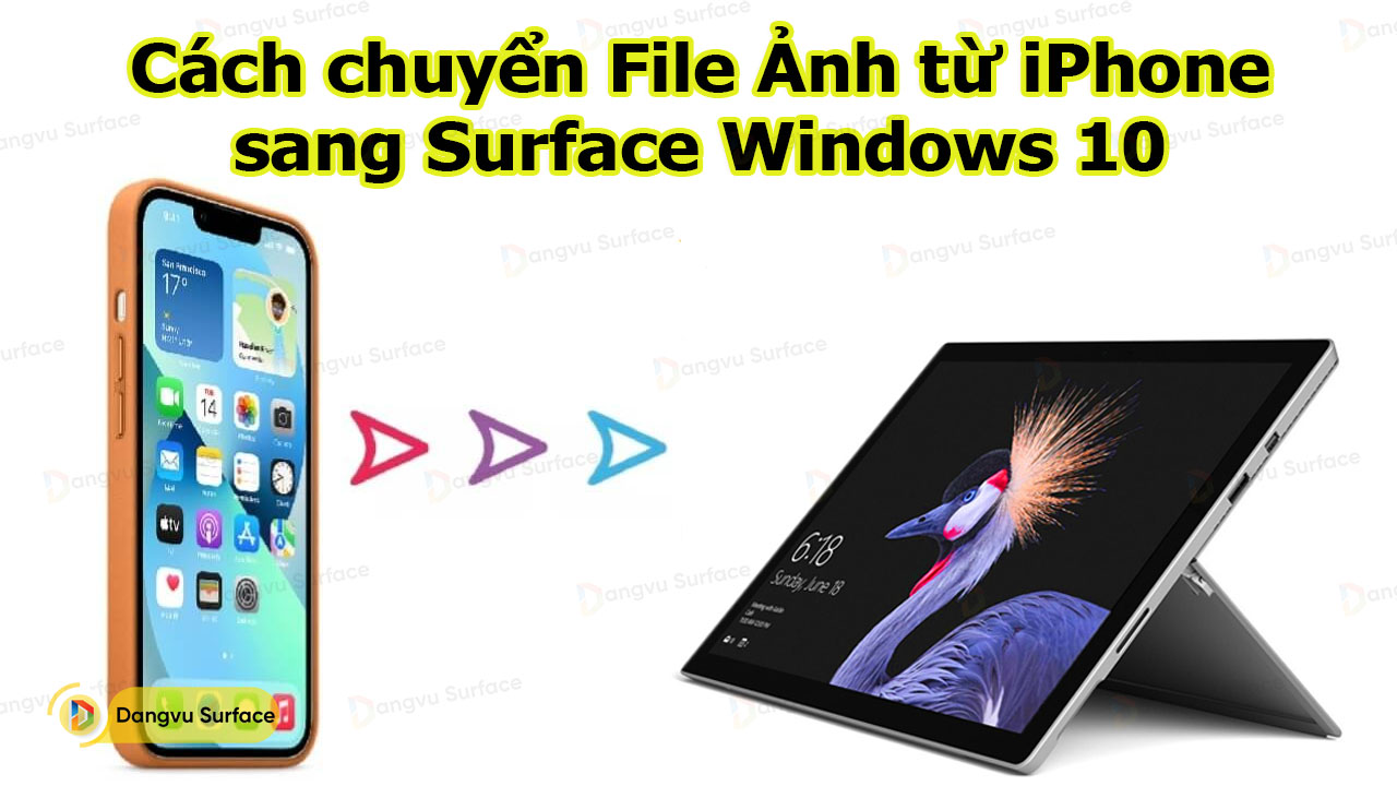 Cách Chuyển File Ảnh Từ Iphone Sang Surface Windows 10 Nhanh Nhất