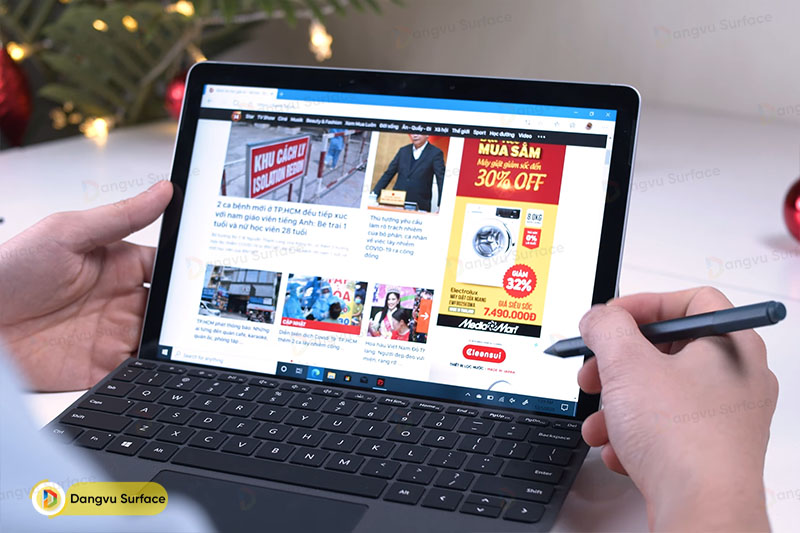 Surface Go là lựa chọn số 1 về sự linh hoạt cơ động