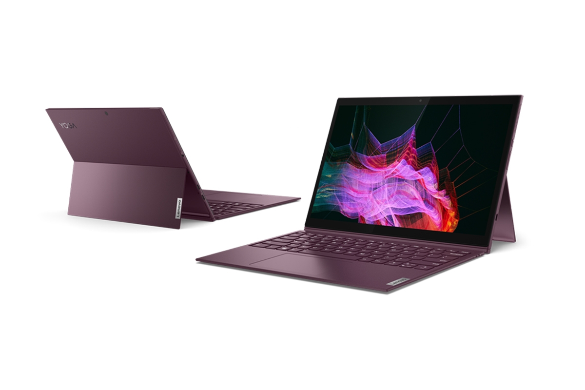 Màu tím, để mà nói trên thị trường hiện này thì màu này cực kỳ hiếm. Có lẽ là Lenovo muốn gia tăng sự thể hiện cá tính cho sản phẩm ???