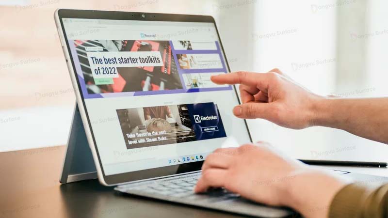 Cách bật/tắt màn hình cảm ứng laptop Surface siêu đơn giản, nhanh chóng