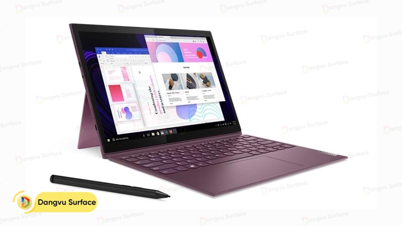 Lenovo Yoga Duet 7 có thể tối ưu các tác vụ liên quan đến giảng dạy, thậm chí là thiết kế, đồ hoạ 2D nhẹ nhàng