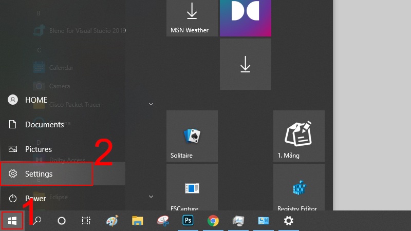 Hướng dẫn cài đặt password