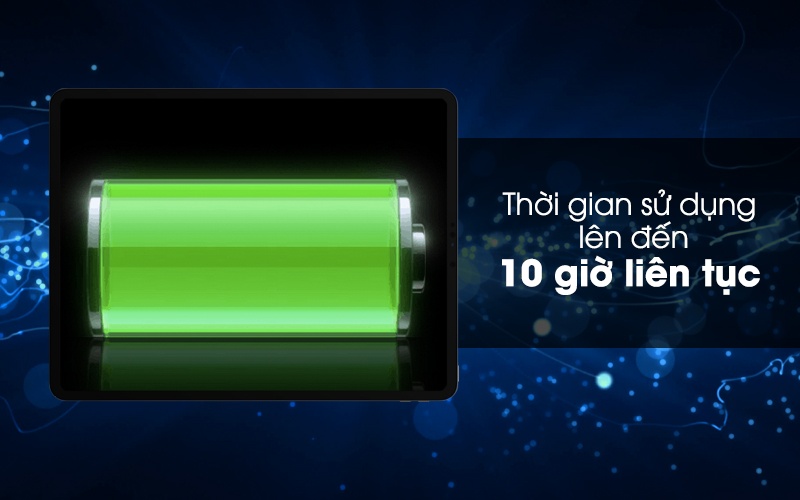 10 Tiếng là mức thời lượng Pin kha tốt đối với dòng máy có nhiều chức năng thế này