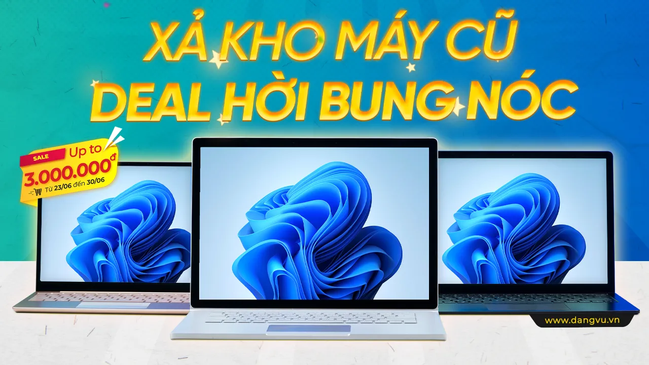 XẢ KHO MÁY CŨ