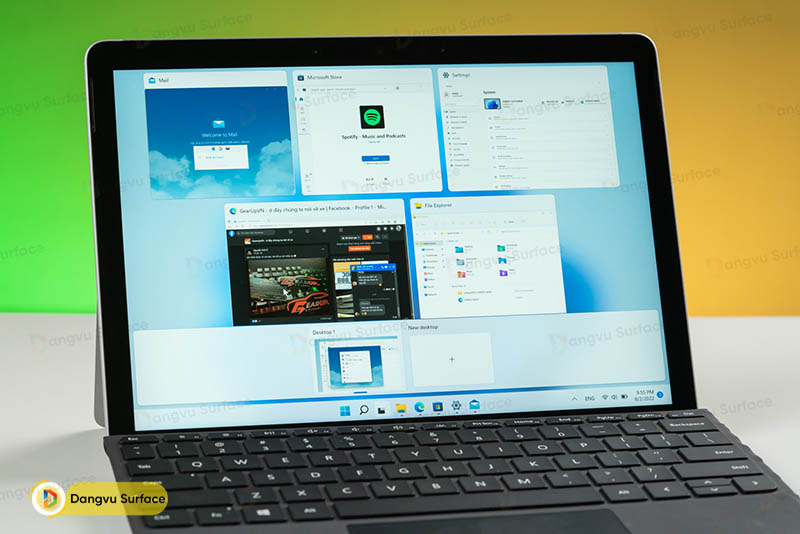 Hệ điều hành Windows 11 với khả năng đa nhiệm vượt trội