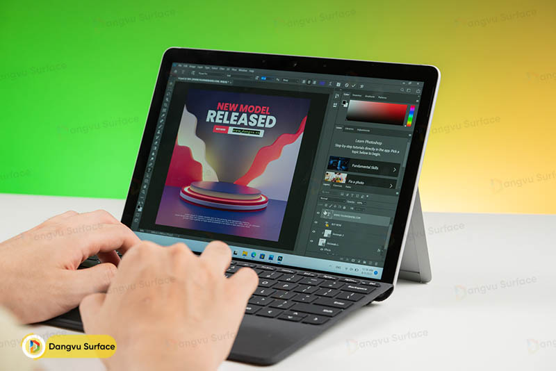 Khả năng xử lý đồ họa cơ bản của Surface Go 3