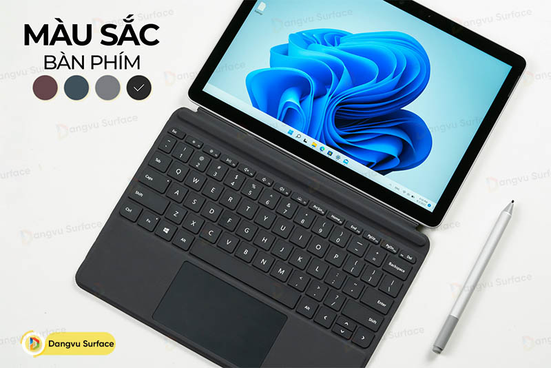 Tùy chọn màu sắc cho bàn phím Surface Go 3