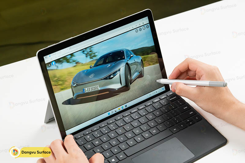 Người dùng có thể viết vẽ hay ghi chú dễ dàng ngay trên màn hình Surface Go 3
