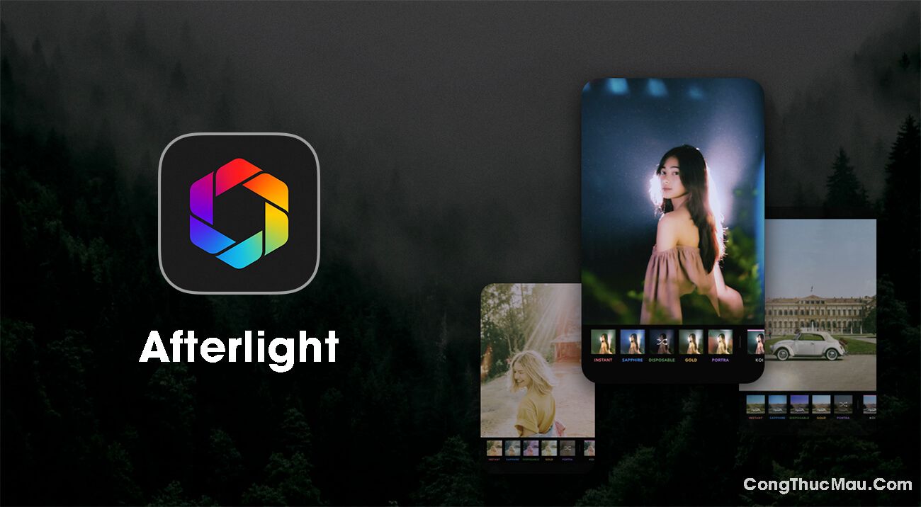 app chỉnh màu Afterlight
