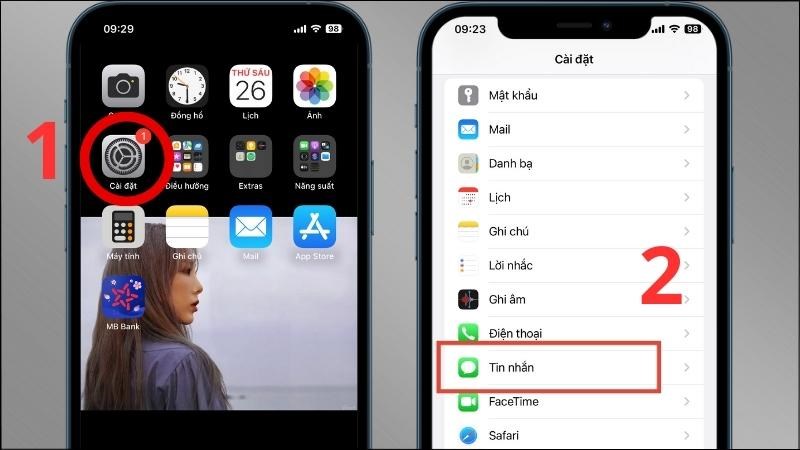 Xóa tin nhắn cũ và tin nhắn rác