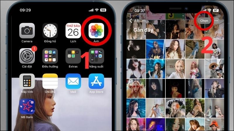 Dọn dẹp bộ sưu tập ảnh