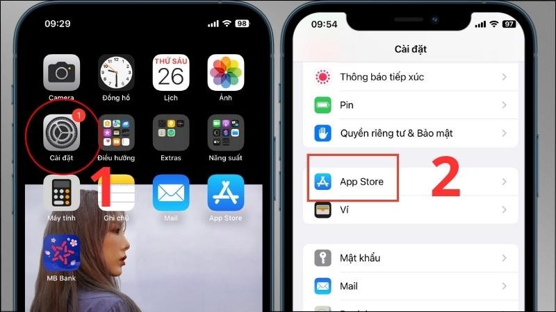 Xóa bộ nhớ đệm ứng dụng tự động