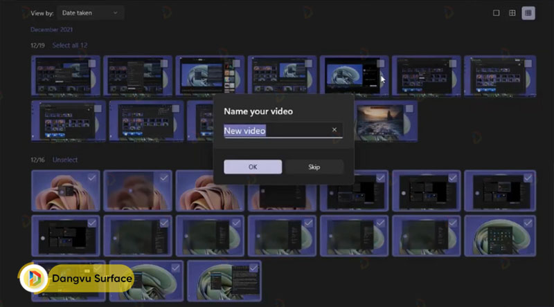 Cách tạo video từ ảnh trên máy tính