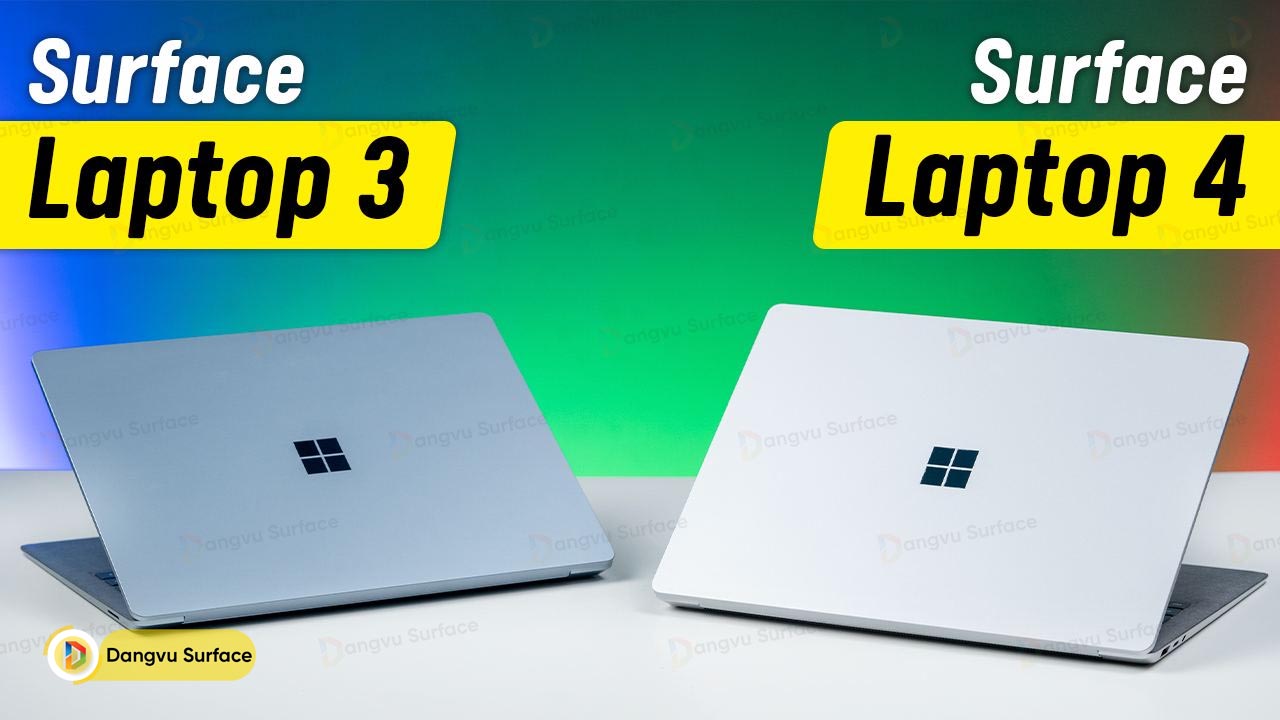 So sánh Surface Laptop 3 vs Surface Laptop 4