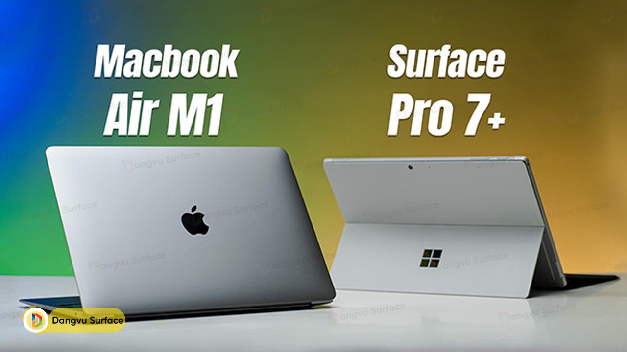 Surface Pro 7 Plus vs Macbook Air M1