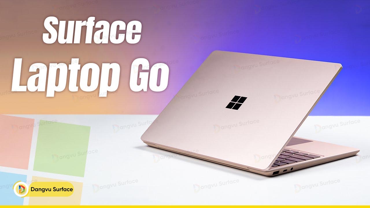 Laptop phù hợp dành cho phái nữ: Surface Laptop Go