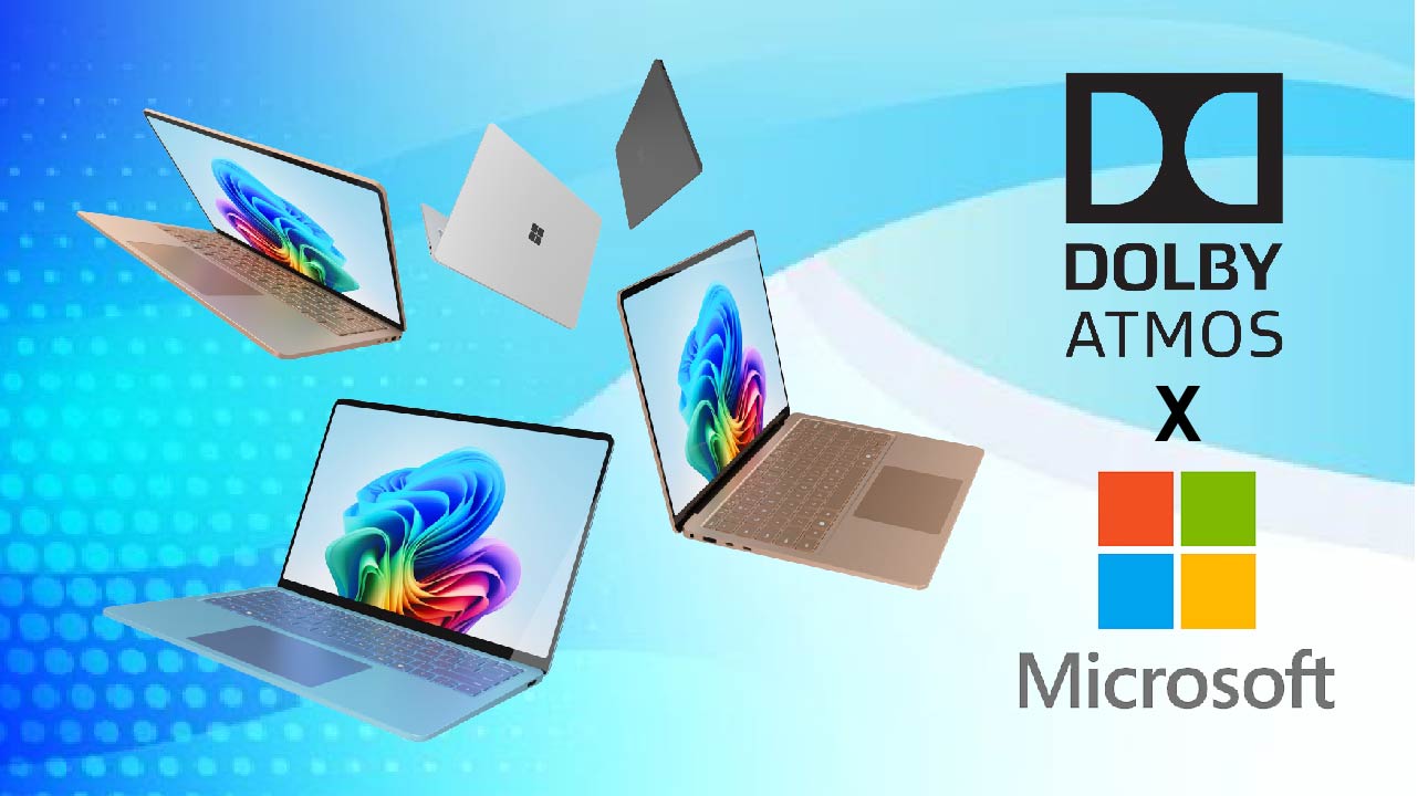 Âm thanh của Laptop 3 từ Dolby Atmos với âm trầm bổng rõ ràng