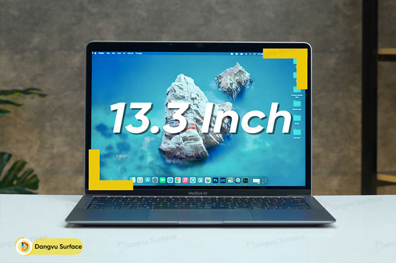 Macbook Air M1 chỉ sở hữu màn hình 13.3 inch