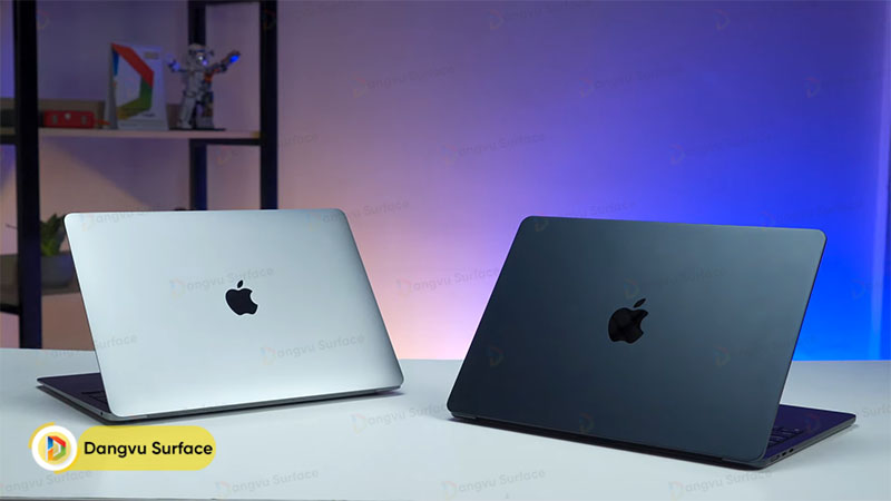 Thiết kế Macbook Air M2 vs Macbook Air M1