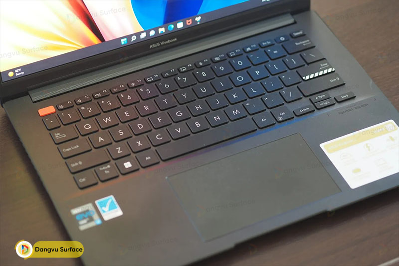Bàn phím được tối ưu hoá rất tốt trên Vivobook