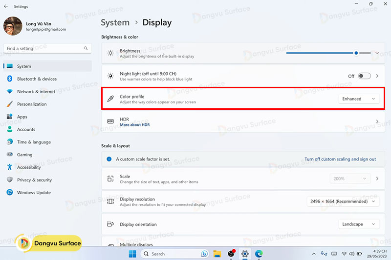 Set lại profile màu để làm việc, giải trí tốt hơn (Color Profile)