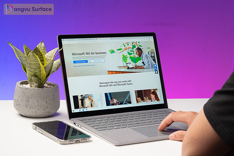 Surface Laptop 4 13 inch thích hợp cho giáo viên, học sinh, nhân viên văn phòng