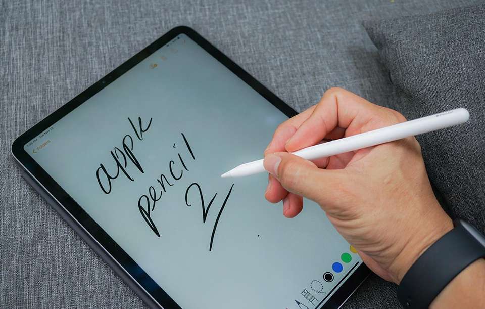 Apple Pencil 2 cũng có độ nhạy áp lực chính xác