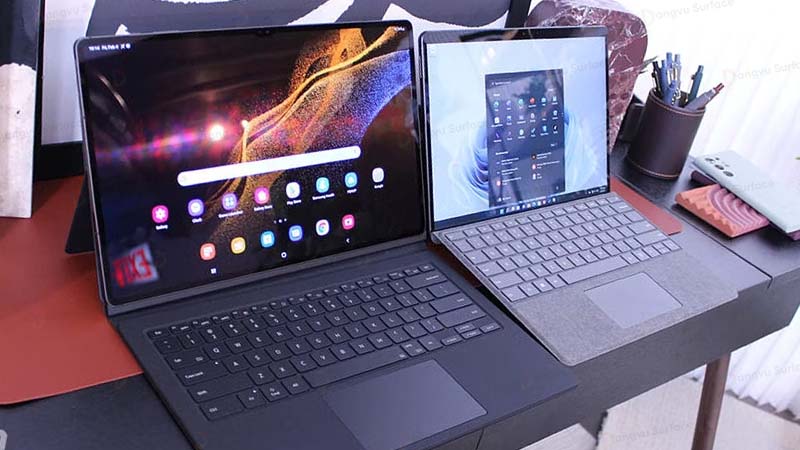 Giữa Surface Pro 8 và Samsung Galaxy Tab S8 Ultra, đâu là sản phẩm tốt nhất?