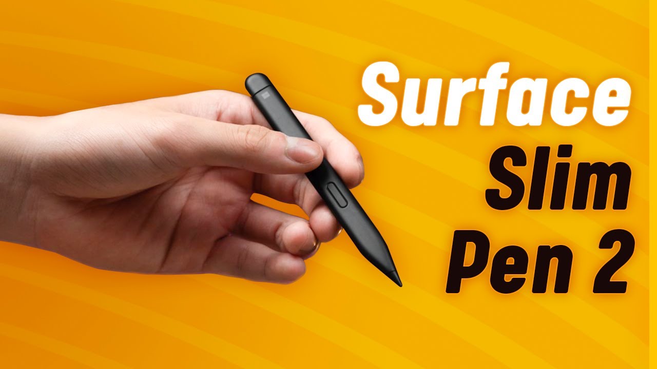thiết kế của Surface Slim Pen 2 không quá gì khác so với người tiền nhiệm Slim Pen