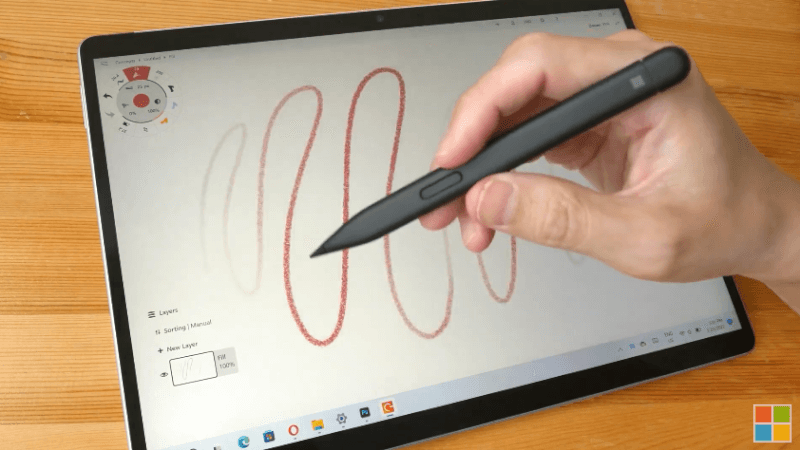 Độ nhạy của Slim Pen 2 đã được nâng cấp rất nhiều so với bản cũ