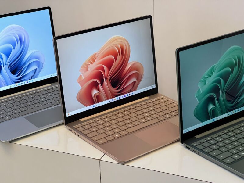 màu sắc của Surface Laptop Go 3