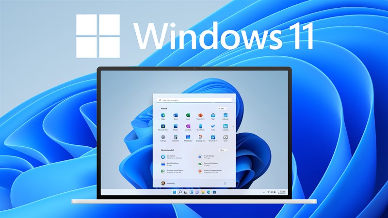 thiết bị được sở hữu hệ điều hành Windows 11 bản quyền ngay từ khi xuất xưởng