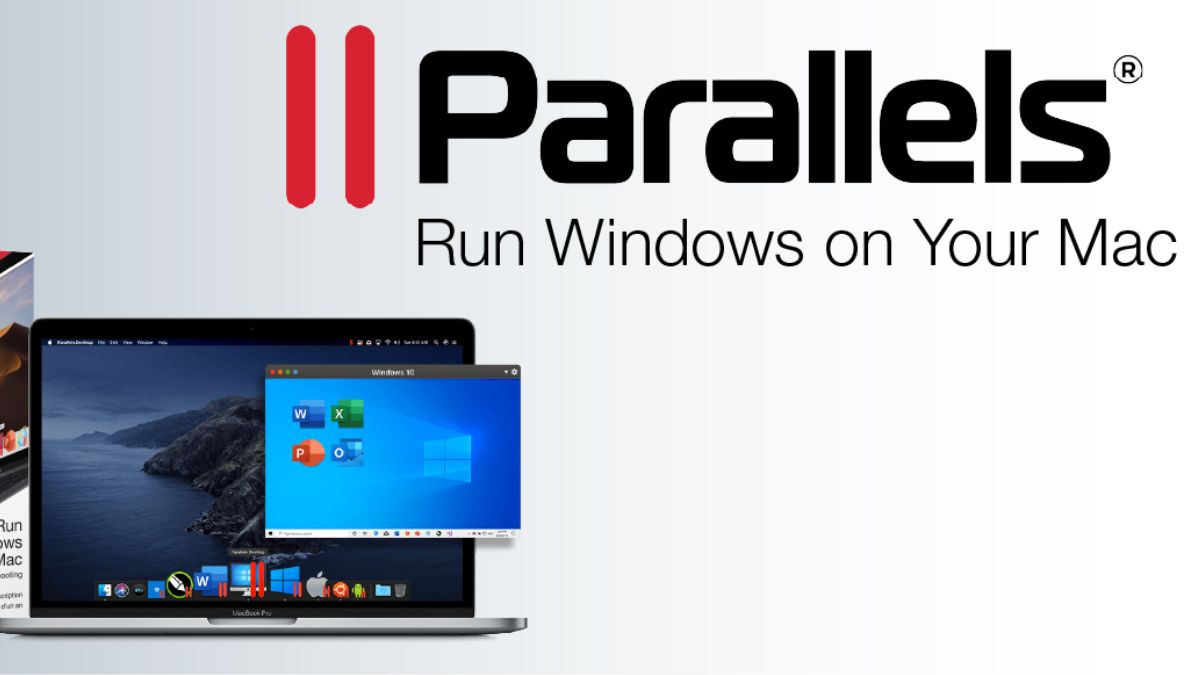 phải cài đặt giả lập thông qua phần mềm Parallels thì mới có thể sử dụng