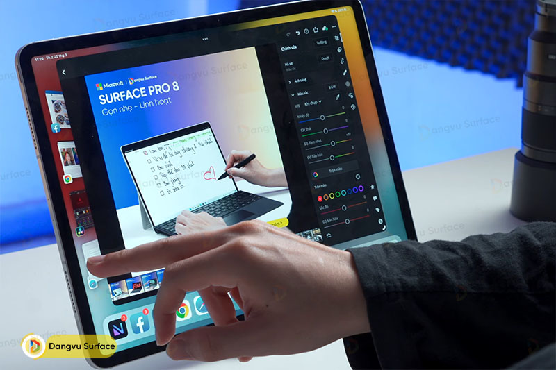 Khả năng xử lý công việc được nhanh và chuyên nghiệp hơn trên iPad M2