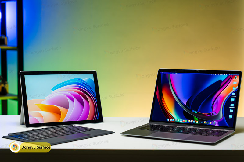 Surface Pro 7 Plus và Macbook Air M1 đều là sản phẩm đáng mua