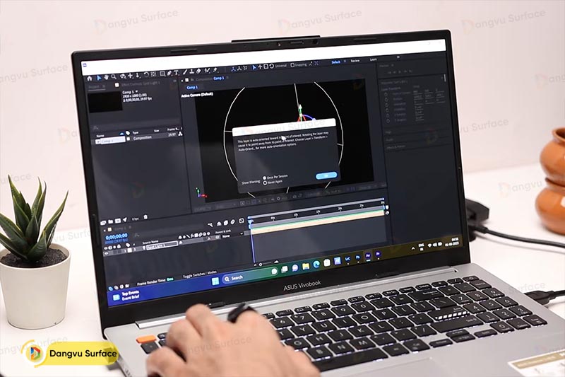 Asus Vivobook S15 duy trì thời lượng pin tương đối tốt cho hoạt động hàng ngày