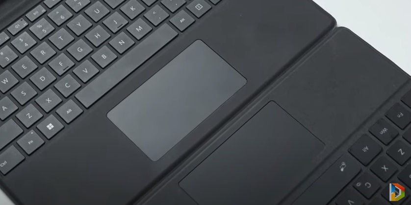 Trackpad của bàn phím thay thế lớn hơn Type Cover chính hãng