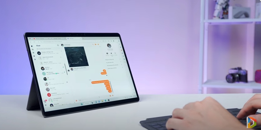 Typecover Bluetooth có thể kết nối với Tivi hay bất kỳ dòng thiết bị máy tính nào cũng được