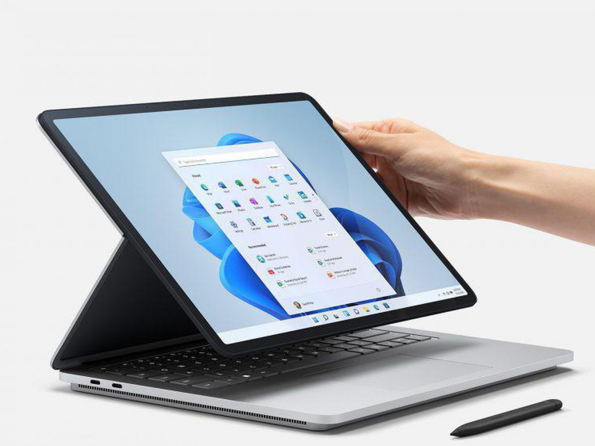 Phần bản lề cực kỳ độc đáo, giúp thay đổi nhanh chóng máy từ 1 chiếc Laptop trở thành chiếc Tablet với độ linh hoạt cao