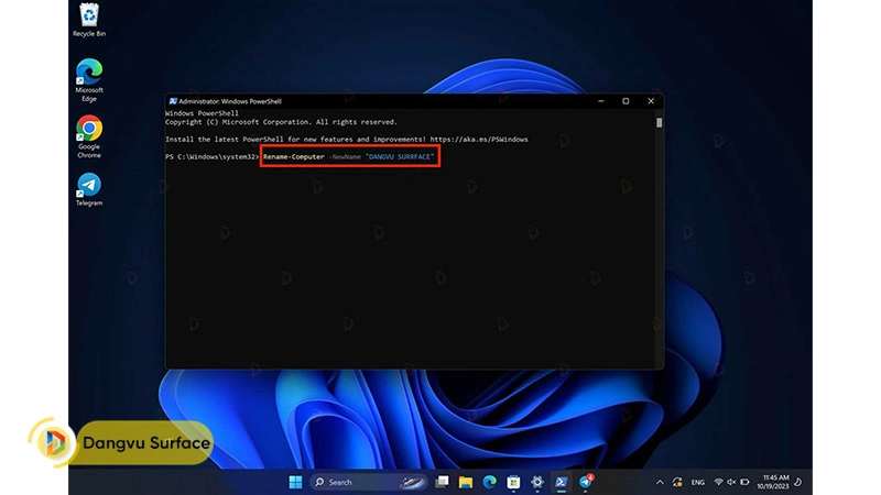 Cách đổi tên máy tính Surface trên Windows 11 - Đăng Vũ Surface Hướng Dẫn