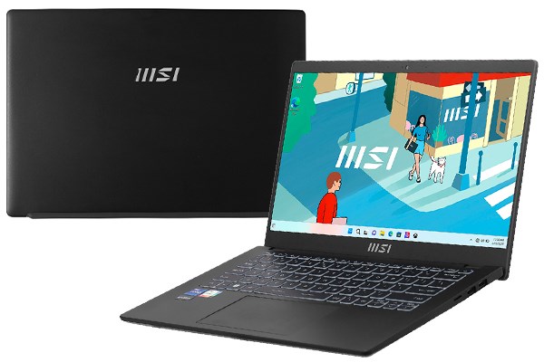 MSI 14 C13M vẫn được hãng trang bị viên pin 3 Cell 39Wh