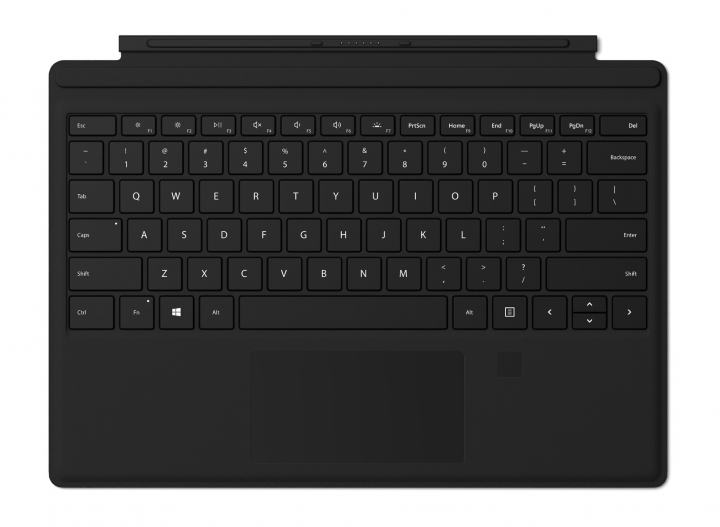 Surface Pro Type Cover màu đen nhưng không kén người dùng