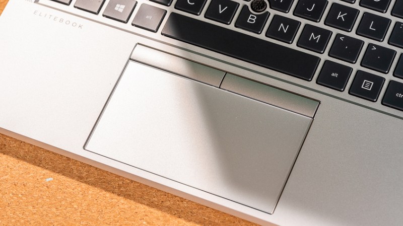 Touchpad của EliteBook 840 G7 có kích thước vừa phải