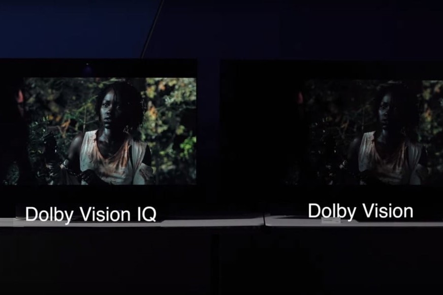 Bên cạnh đấy thì màn hình máy được tích hợp thêm công nghệ Dolby Vision IQ
