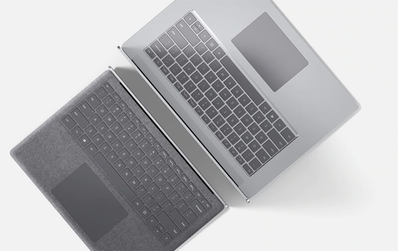 Laptop 4 có 2 lựa chọn bàn phím (alcantara, kim loại), 2 kích thước 13.5” và 15”