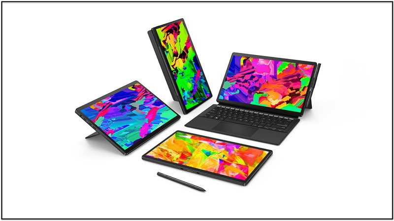 Vivobook 13 Slate OLED (2023) với thiết kế dễ dàng tháo rời có thể biến hoá nhanh chóng