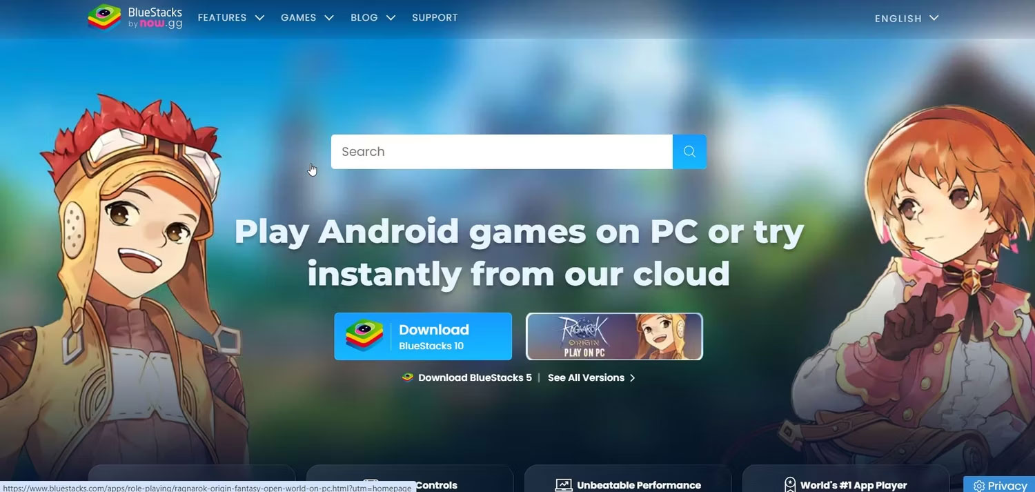 Các giải pháp khác như Bluestacks