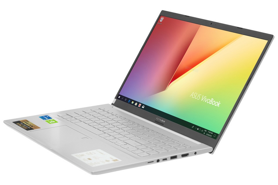 Asus Vivobook A515EP sở hữu vẻ ngoài sang trọng với nắp lưng kim loại dày 17.9 mm