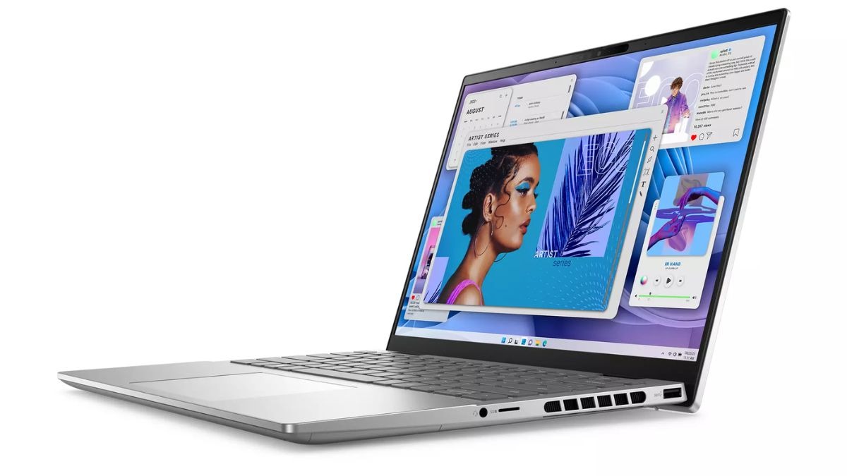 Dell Inspiron 7430 được trang bị dung lượng RAM 8/16 GB chuẩn LPDDR5 cùng bộ nhớ trong 512GB/1TB