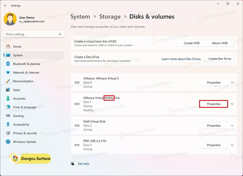Kiểm tra tình trạng hoạt động của SSD thế hệ mới trên Win 11